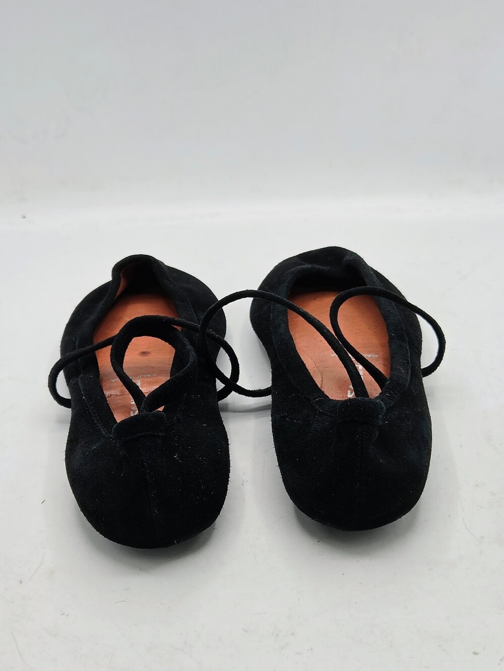 Jeffrey Campbell XSTER Black Suede Ballet Flats Cross Strap Mary Jane Womens 7.5 - Picture 7 of 16